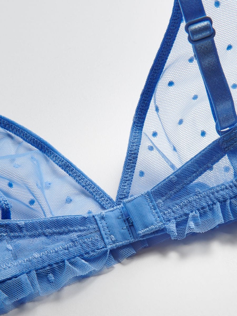 Mesh bra - blue - RESERVED - 6
