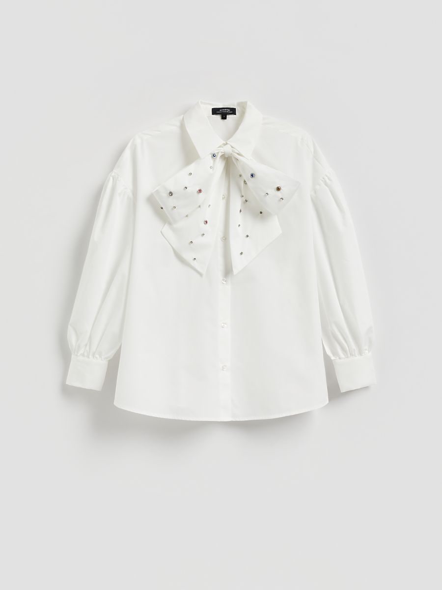 Paeltega särk - valge - RESERVED