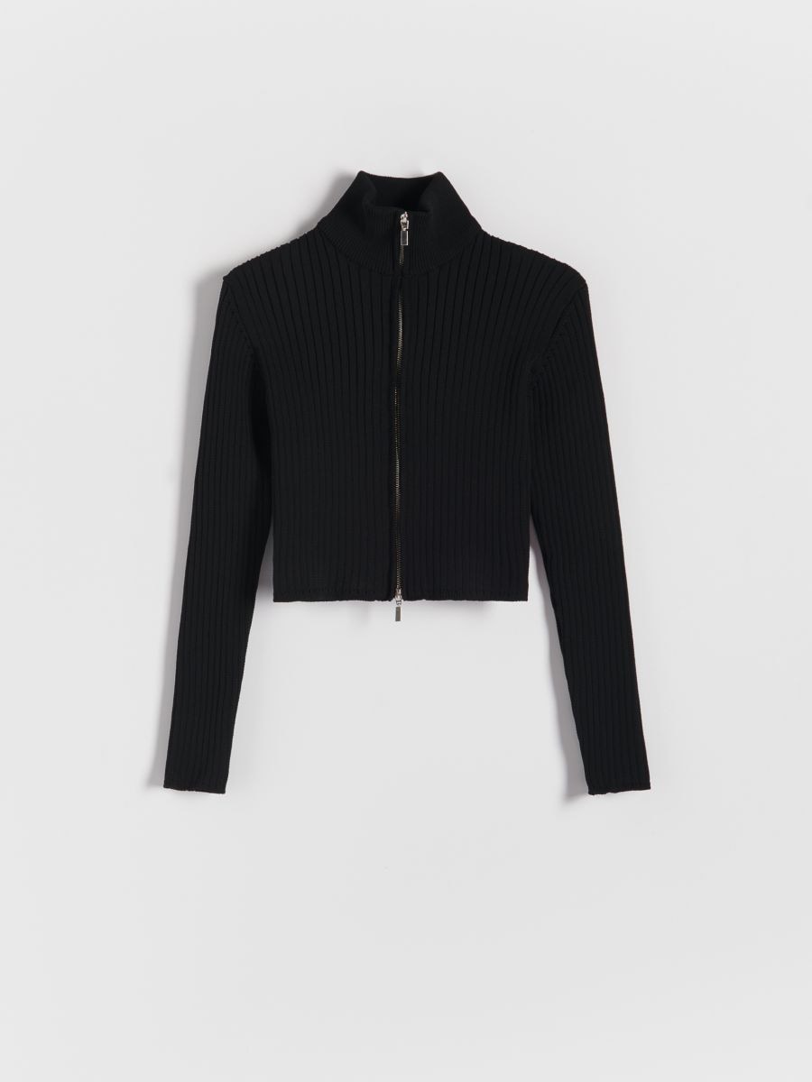 Zip up jumper - black - RESERVED - 4