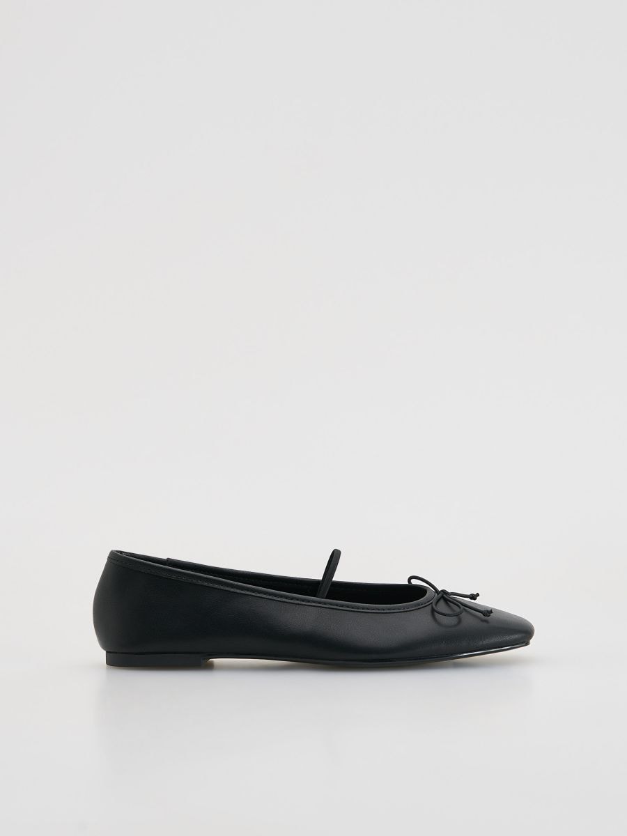 Leather ballerinas - black - RESERVED