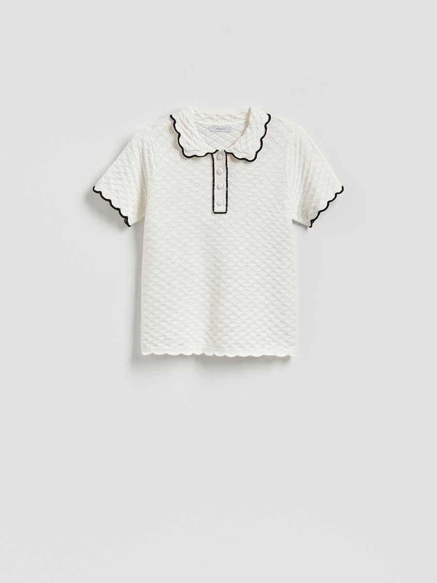 LADIES` BLOUSE - nude - RESERVED