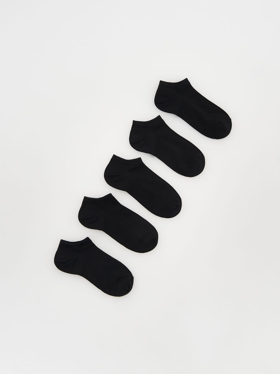 5 balení ponožek - černý - RESERVED