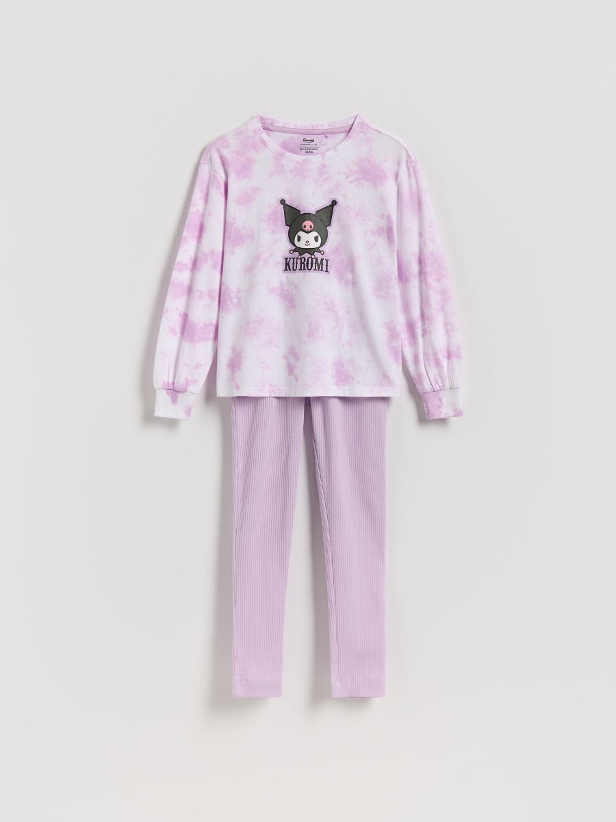 GIRLS` PYJAMA - violet - RESERVED
