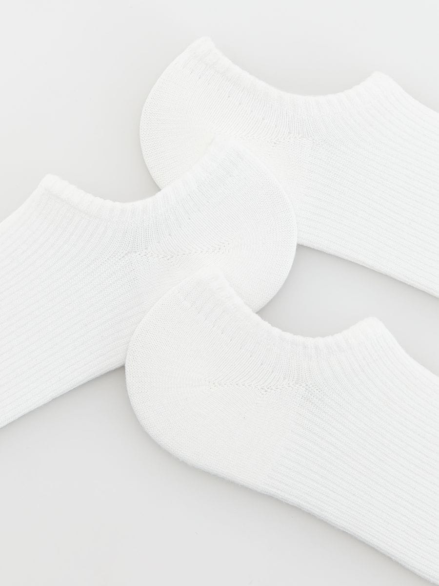 Socks 3 pack - cream - RESERVED - 2