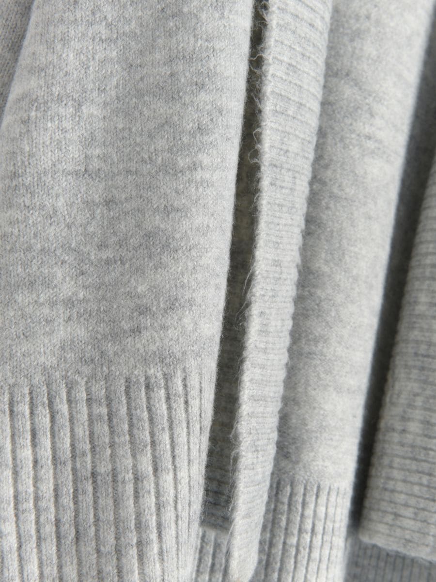 Cardigan - light grey - RESERVED - 6