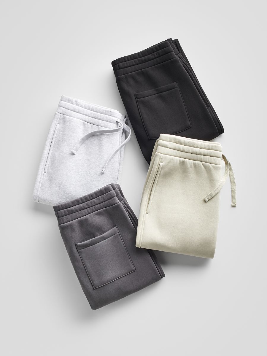 Regular fit tracksuit bottoms - light grey - RESERVED - 7