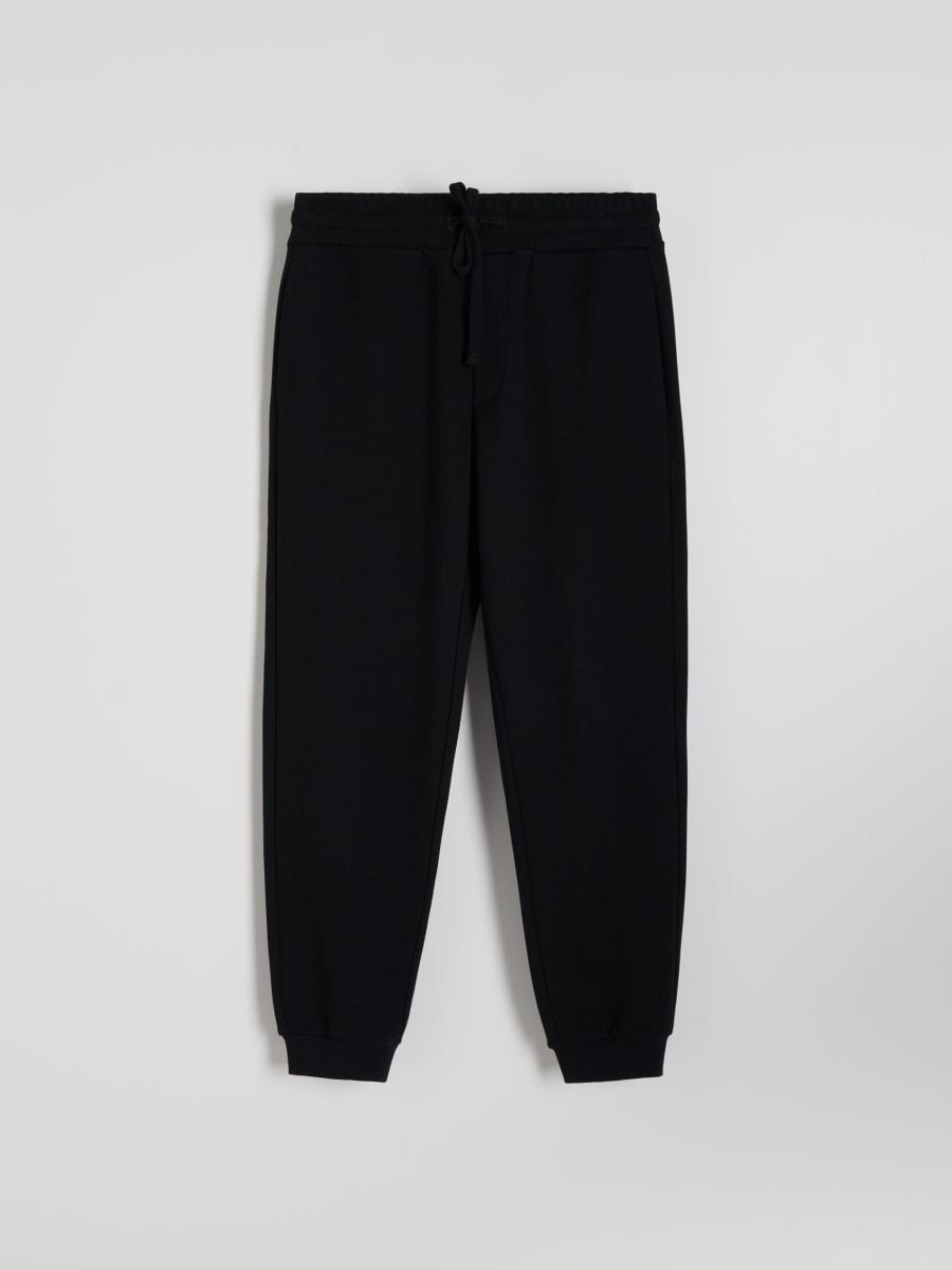 Sweatpants with cuffs - black - RESERVED - 5