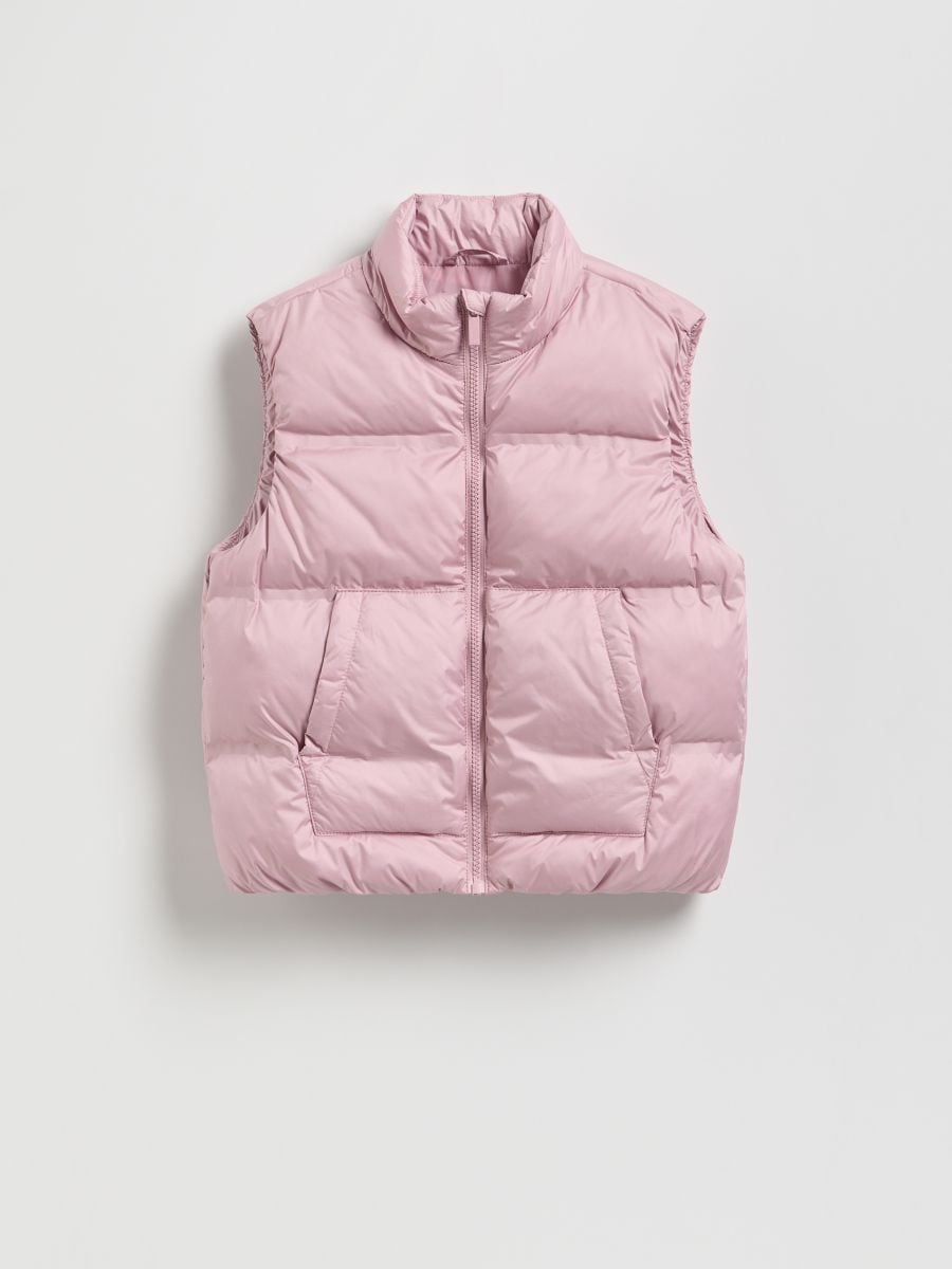 Quilted vest - orchid - RESERVED
