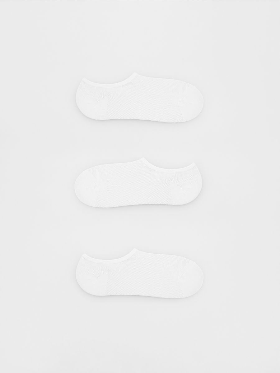 Cotton rich socks 3 pack - white - RESERVED