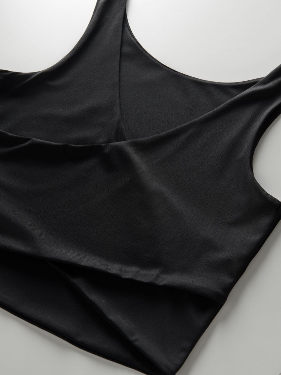 Crop top - black - RESERVED - 5