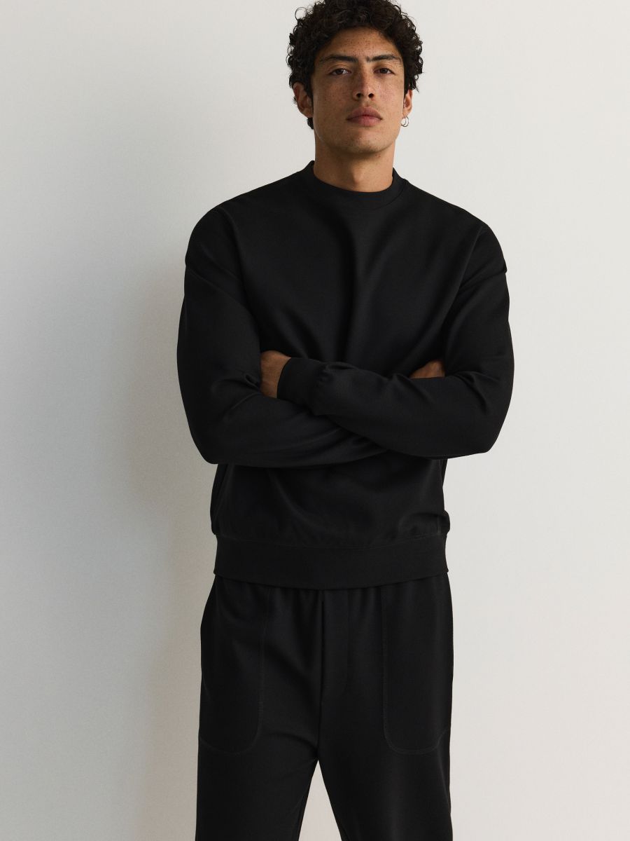 Regular jogger pantalone - crno - RESERVED - 3