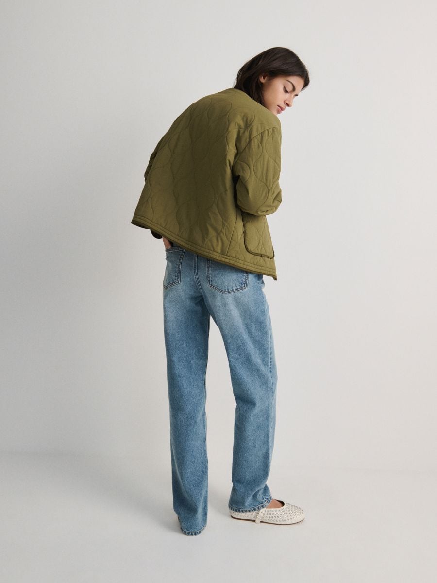 Quilted jacket - green - RESERVED - 3