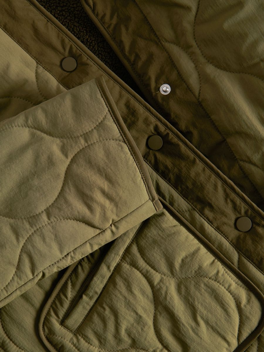 Quilted jacket - green - RESERVED - 5