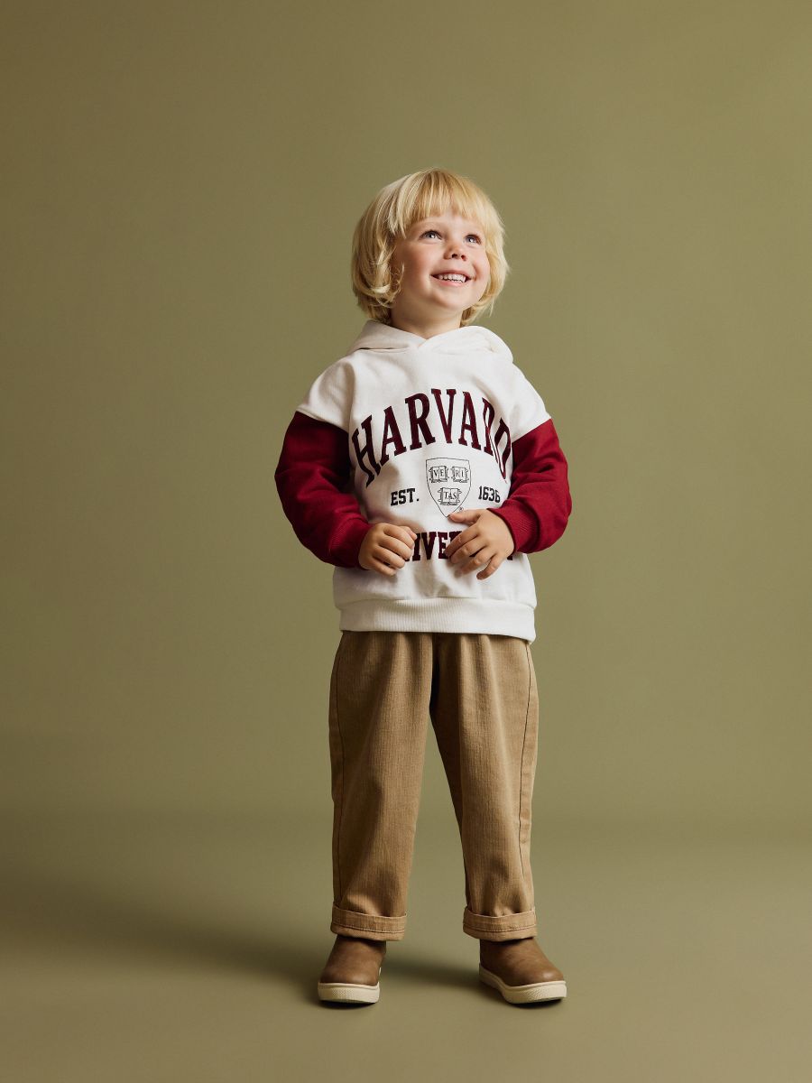 Felpa Harvard - panna - RESERVED - 6