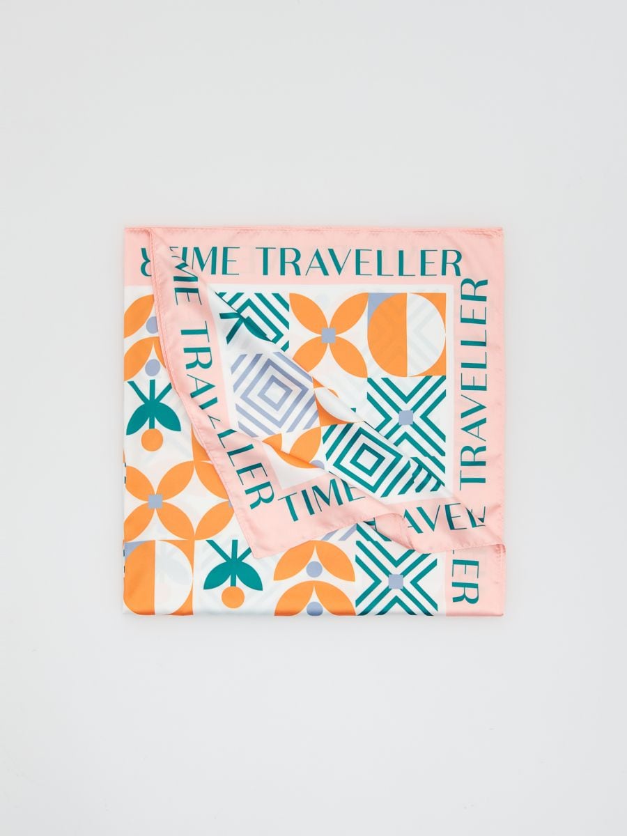 Patterned scarf - multicolor - RESERVED - 2