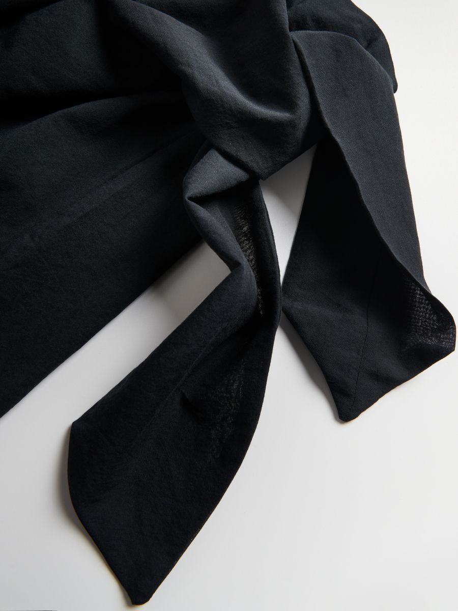 Tie sarong - black - RESERVED - 3