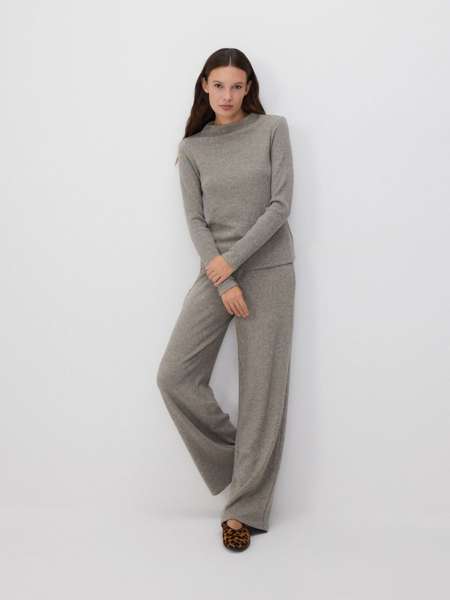Tricot shirt met lange mouwen on sale