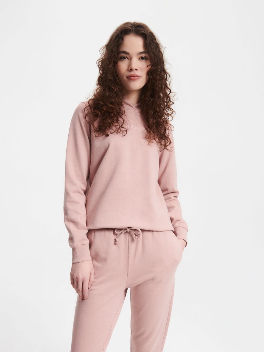 Mauve color deals sweatshirt