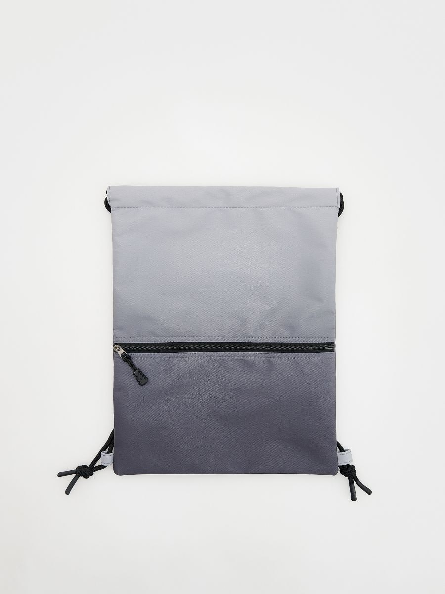 Drawstring bag - dark grey - RESERVED - 2