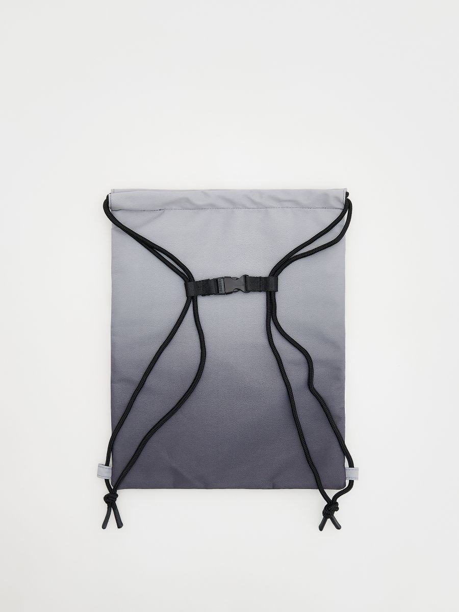 Drawstring bag - dark grey - RESERVED - 3