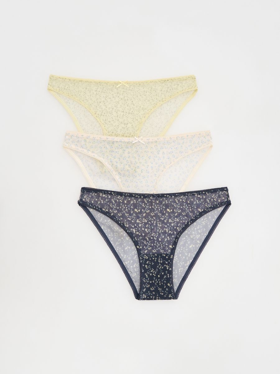 LADIES` BRIEFS MULTI - indigo - RESERVED - 2