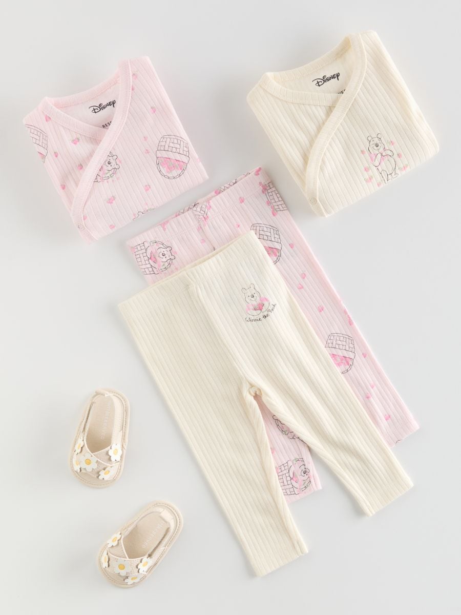 Helanke Vini Pu, pakovanje od 2 - pastelno pink - RESERVED