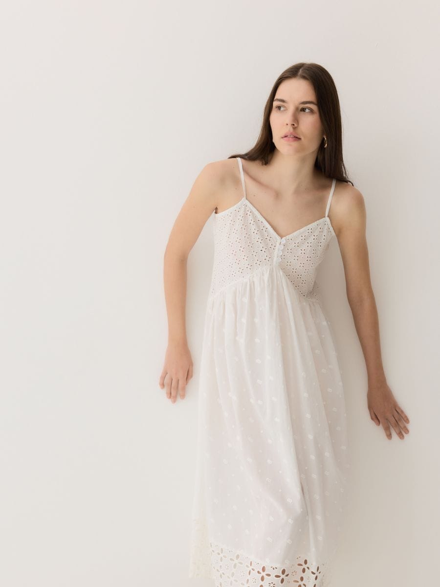 Copricostume lungo - bianco - RESERVED - 2