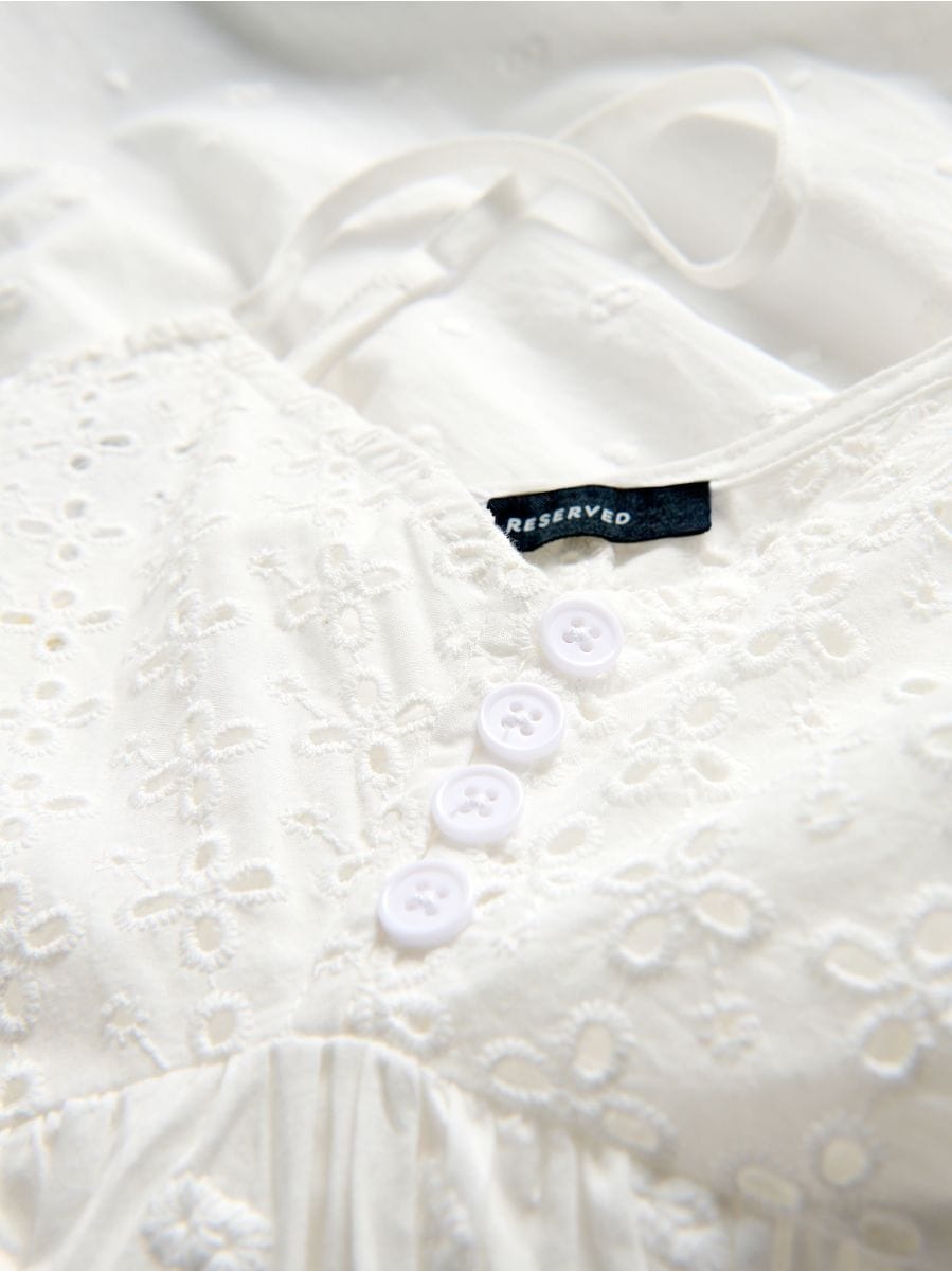 Copricostume lungo - bianco - RESERVED - 6