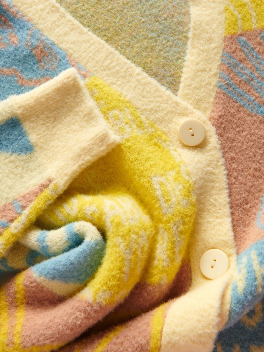 Tweety cardigan - multicolor - RESERVED - 5