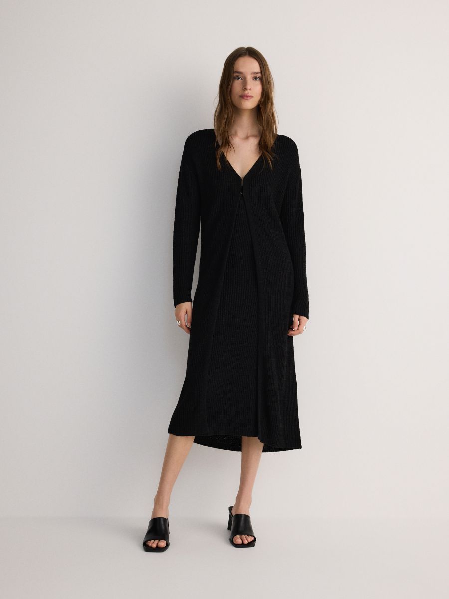 Tricot maxi jurk