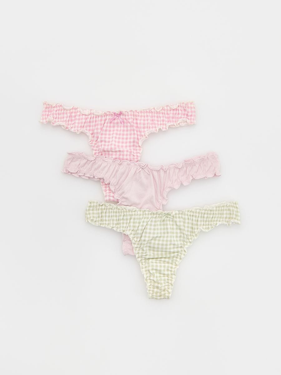 Tangas, 2er-Pack - rosa - RESERVED - 2