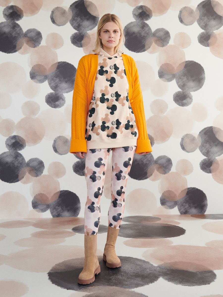Mickey Mouse motif oversized hoodie - multicolor - RESERVED - 7