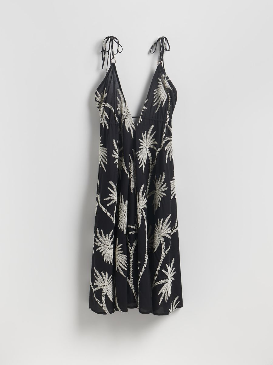 Beach poncho - black - RESERVED