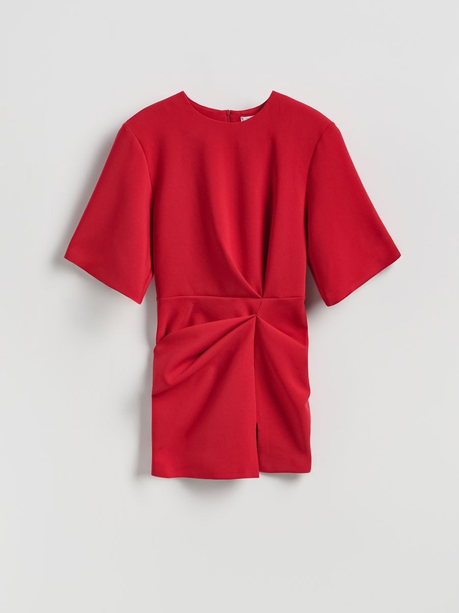 LADIES` DRESS - red - RESERVED