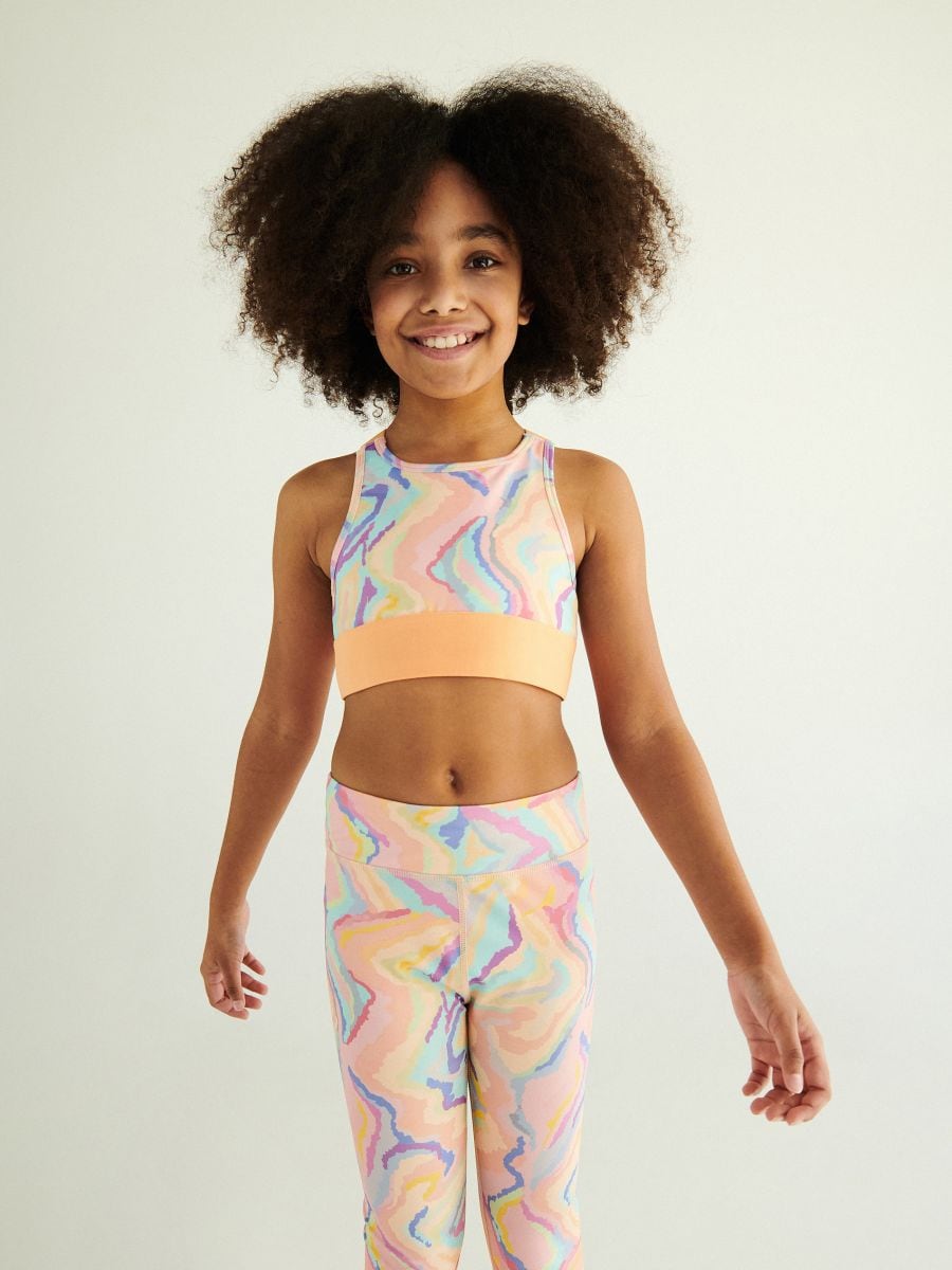 Sporttop met patroon