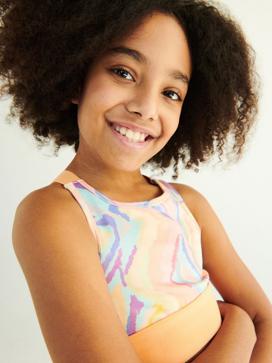 Patterned sports top - multicolor - RESERVED - 5