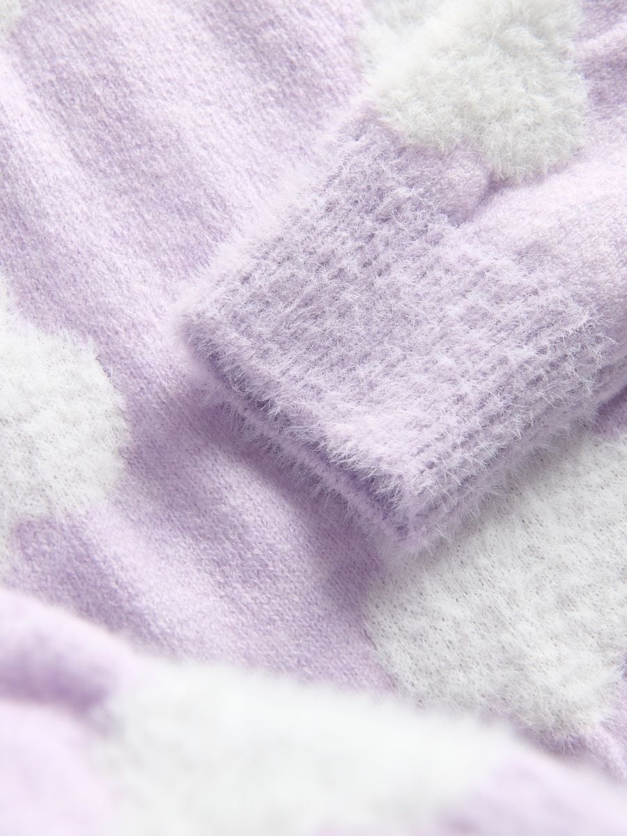 Patterned jumper - lavender - RESERVED - 4