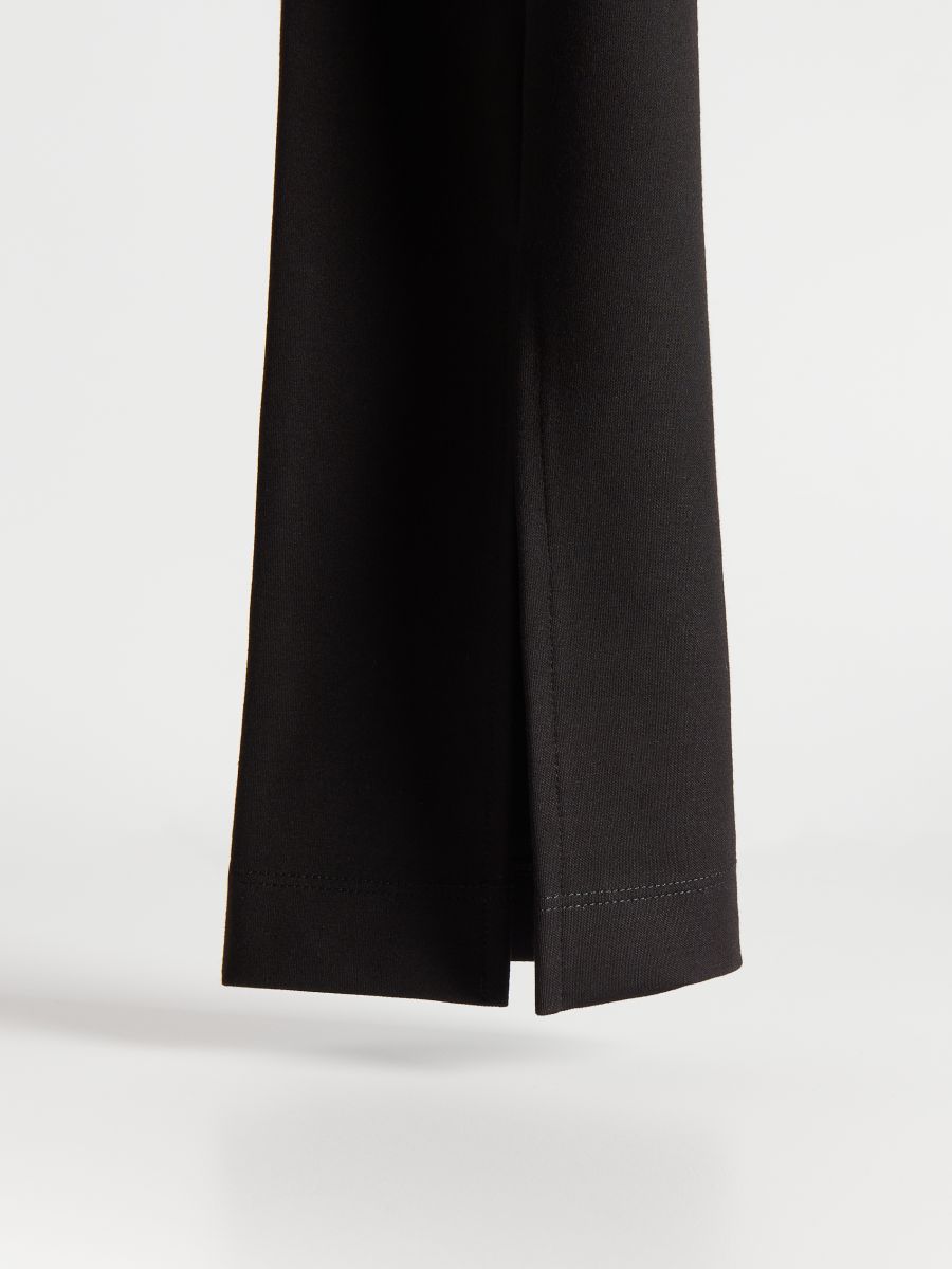 Trousers with split hems - black - RESERVED - 6