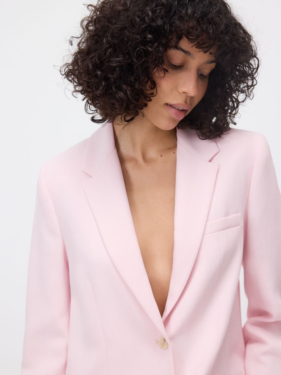 Lyocell colbert - pastelroze - RESERVED - 4