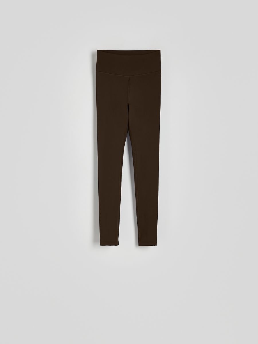 Schlichte Leggings - braun - RESERVED - 4
