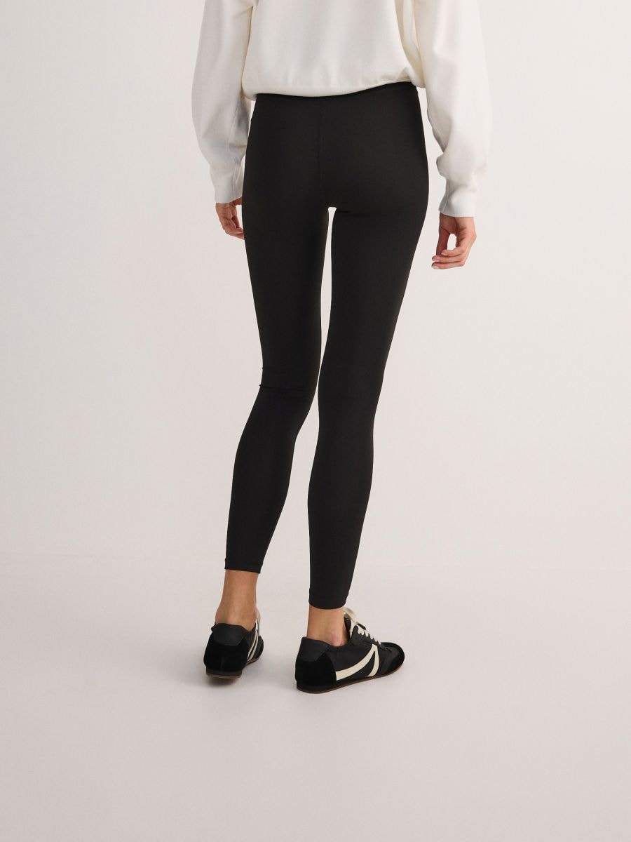 Plain leggings - black - RESERVED - 4