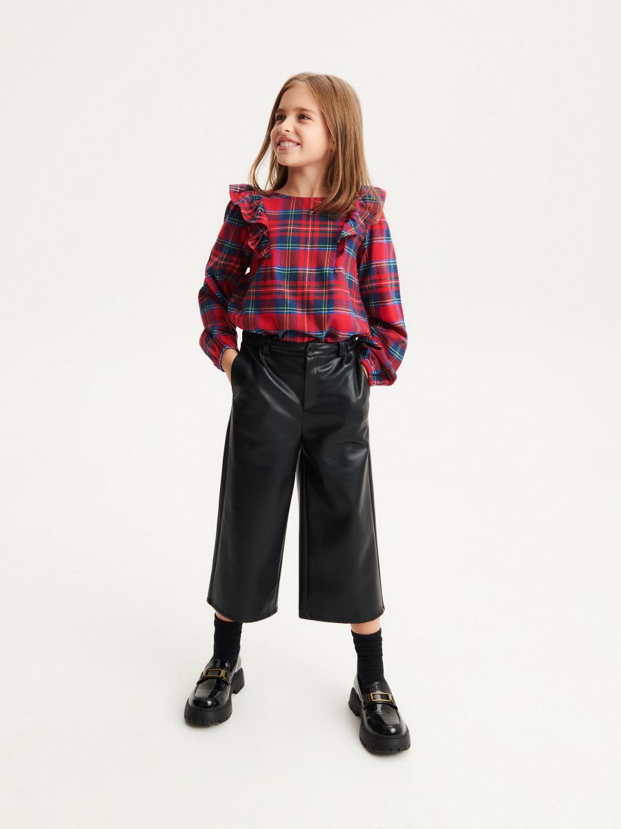 Check blouse - multicolor - RESERVED - 8