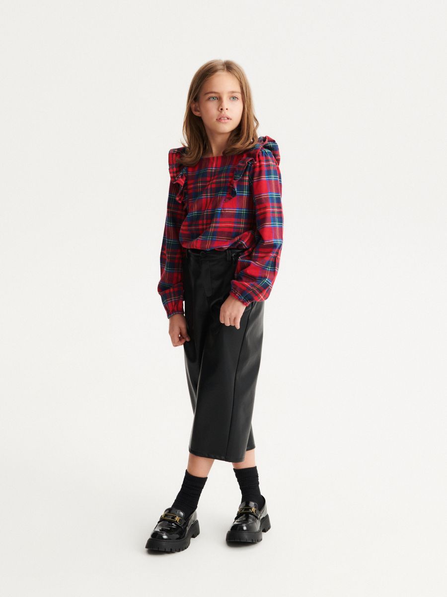 Check blouse - multicolor - RESERVED - 9