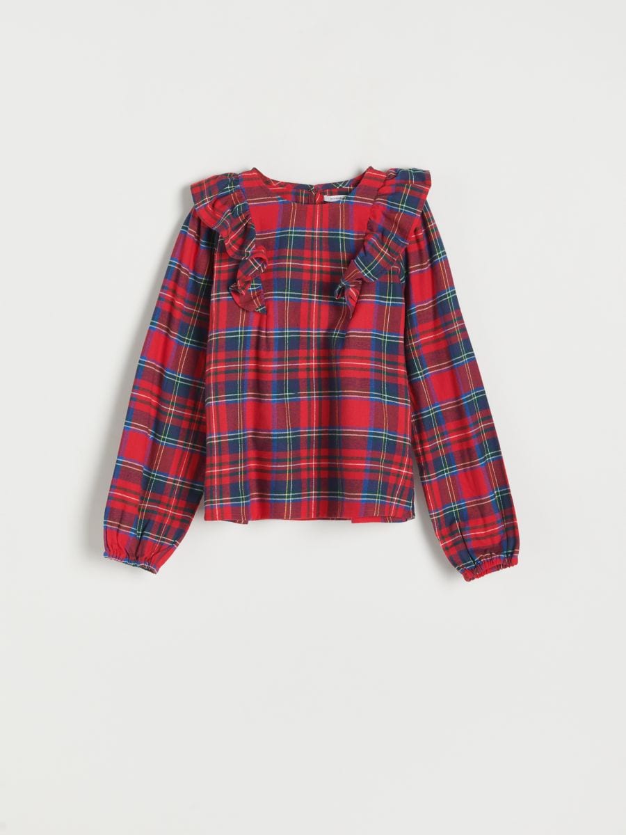 Check blouse - multicolor - RESERVED - 5