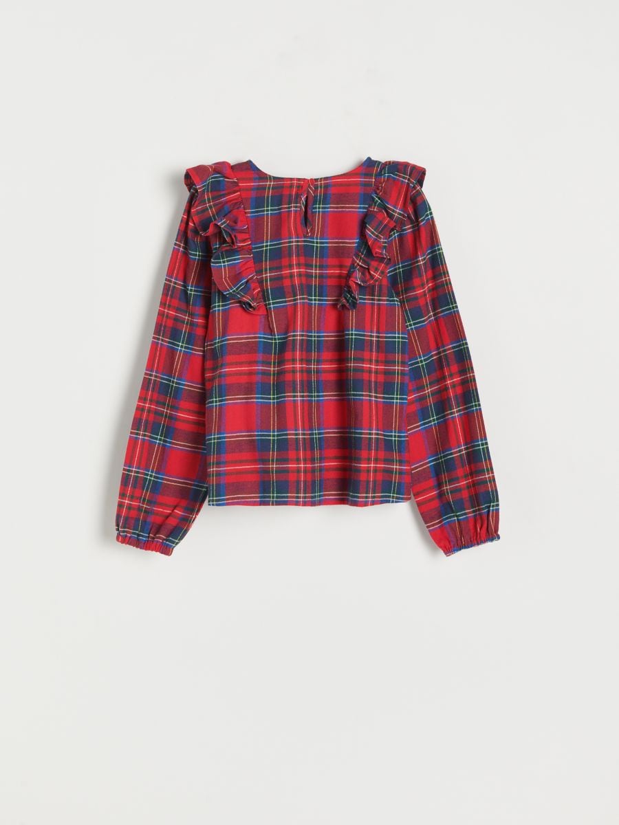 Check blouse - multicolor - RESERVED - 6