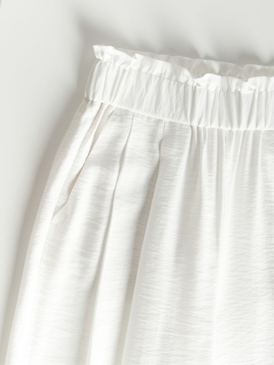 Lenzing™ Ecovero™ rich trousers - cream - RESERVED - 4