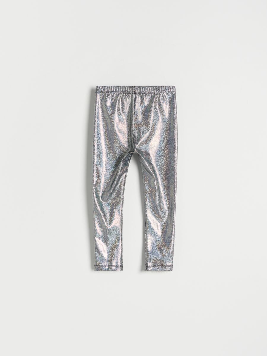 Leggings lucidi - argento - RESERVED - 4