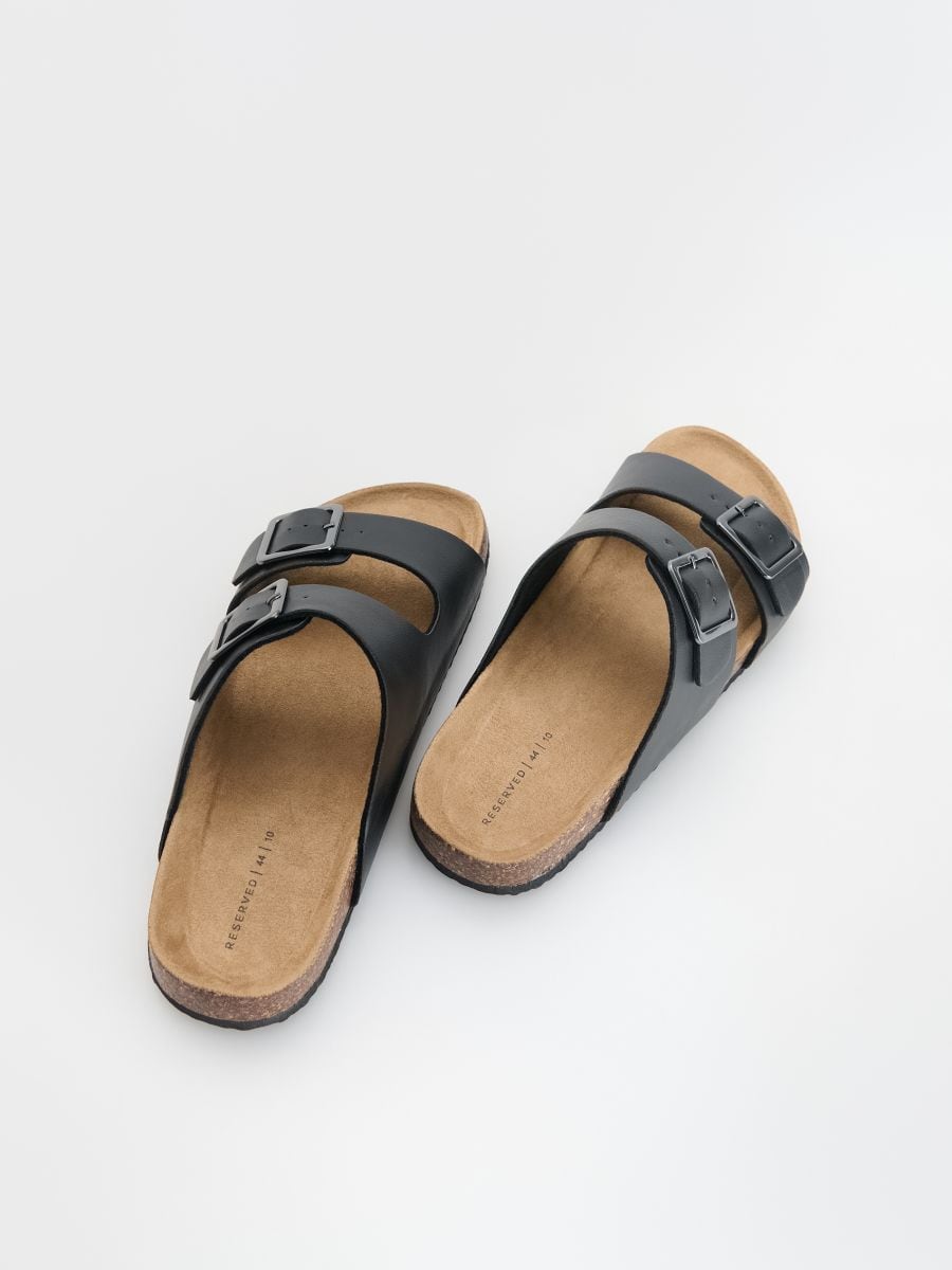 Sandals with buckle - black - RESERVED - 3