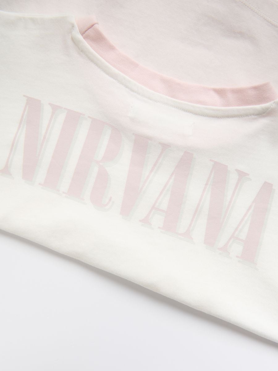 Nirvana póló - többszínű - RESERVED - 4