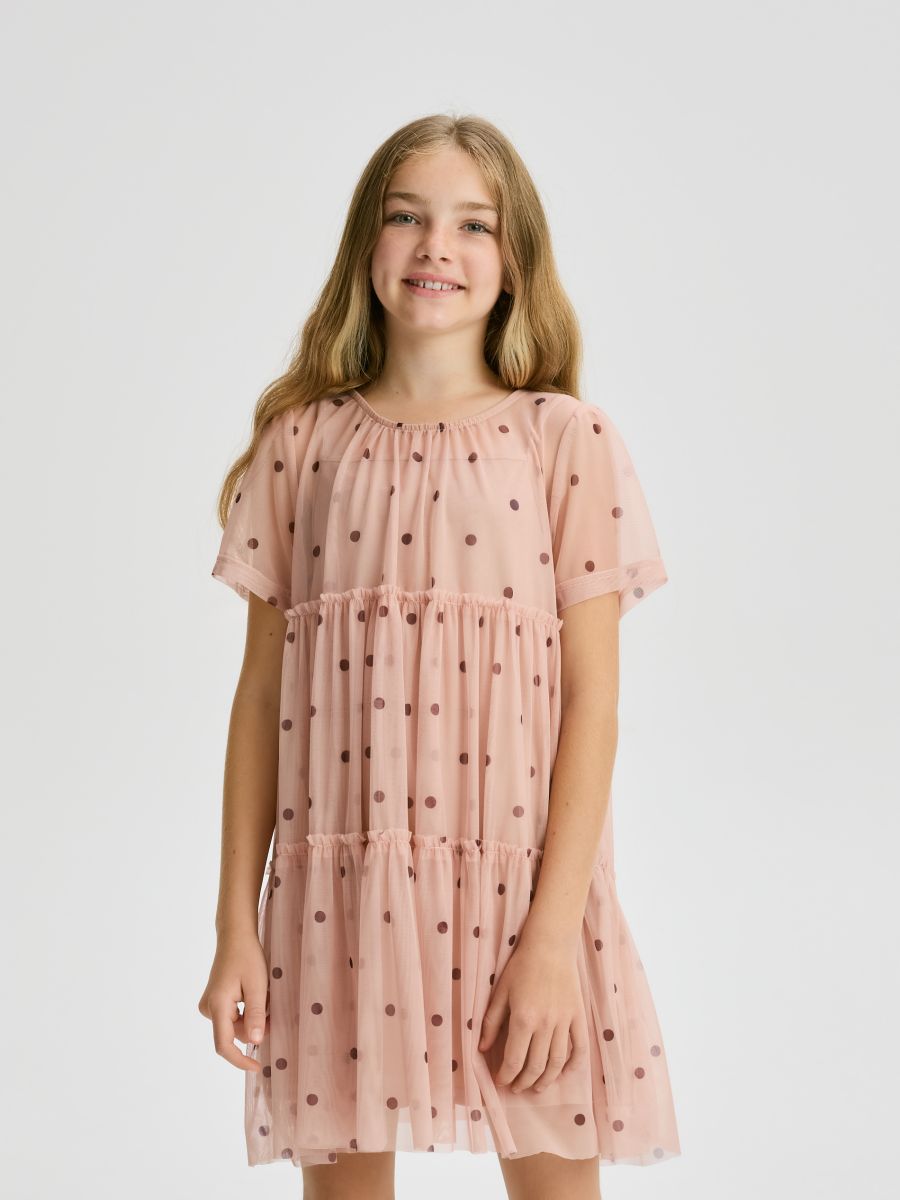 Tulle dress - nude - RESERVED